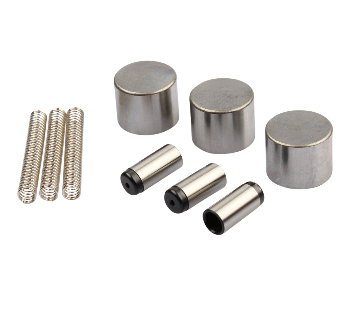 Omabeta Kit De Réparation De Démarreur, Argent + Noir + Cuivre Performance Stable En Métal Kit De Réparation De Démarreur Pour Defender TD5 2.5