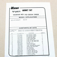 Topend Zylinder Dichtsatz für Suzuki GSX-R 1100...