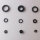 Engine oil seal set for Kawasaki KX 125 90-93