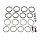 Brake Caliper Repair Kit BCF-133 front for Honda CB CB CB-X4 CBR RVF VTR