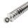 Adjustable chrome shock absorber pair for Honda CB 750 F K # 1976-1978