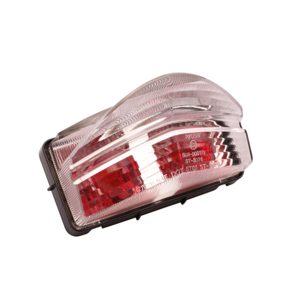 Piloto trasero de vidrio transparente para Honda CBR 600 F # 2001-2004