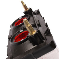 Piloto trasero de vidrio transparente para Honda CBR 600 F # 2001-2004