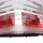 Piloto trasero de vidrio transparente para Honda CBR 600 F # 2001-2004