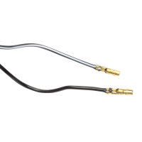 2x Mini Intermitente Motocicleta Largo Blanco Oscuro Halógeno 12V 23W