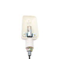 2x Mini Intermitente Motocicleta Corto Blanco UNIVERSAL Halógeno 12V 23W