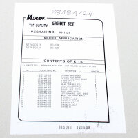 Engine gasket set complete for Honda NTV 650 Revere...