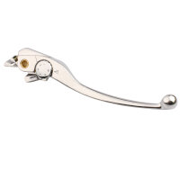 Palanca de freno con regulador aluminio plata para Honda...