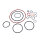 Set O-ring coperchio valvola testata per Yamaha SR XT 500 # 1976-1999