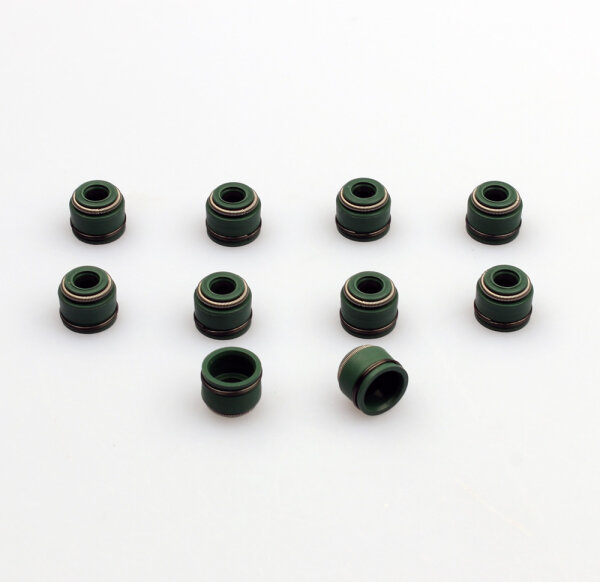 Valve stem seal for Suzuki Yamaha Kawasaki Honda Triumph SYM Daelim GasGas