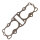 Zylinder Fußdichtung für Honda CB 350 F Four # 12191-377-000