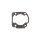 Guarnizione della base del cilindro per Yamaha RD 125 # 1975 # 396-11351-00